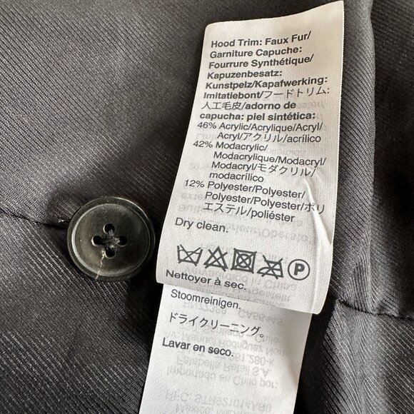 Madewell Vancouver Parka - Women's Medium - Wool Blend Anorak - Picture 6 of 14